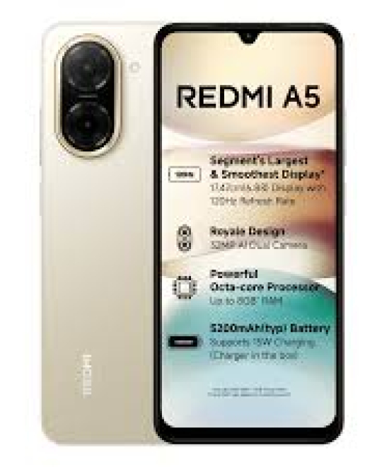 REDMI A5 (Jaisalmer Gold, 128 GB)  (4 GB RAM)